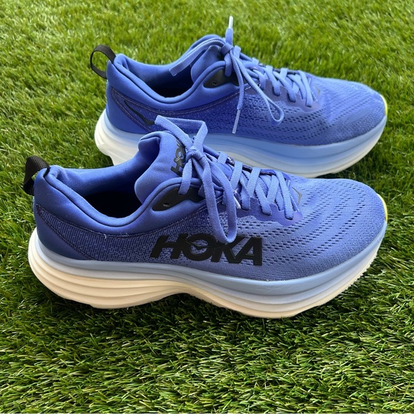 Hoka, Hoka One One, Bondi 8, Vibrant Blue, Tennis Shoes | Women’s 10 - Picture 2 of 11